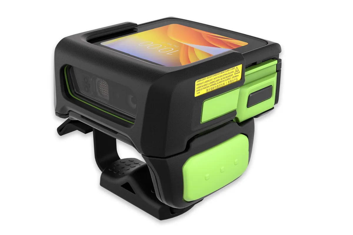Zebra WS501 wearable scanner for hands-free scanning