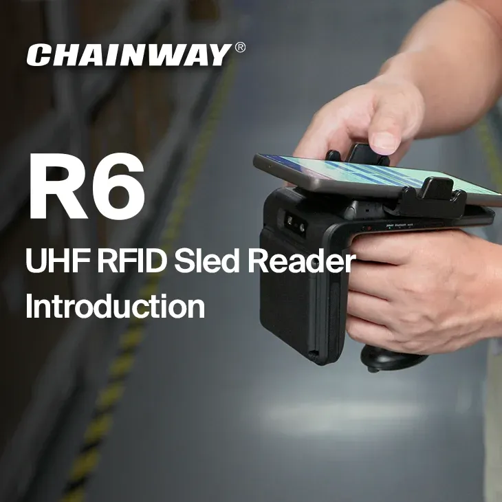 Chainway R6 UHF RFID Sled Reader