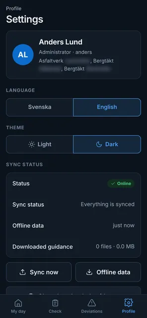 Raptool Check Profile